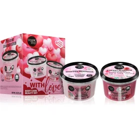 Organic Shop Body Care Beauty Set Gift Set (Cherry Blossom Sockerskrubb for body