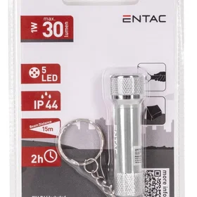 Entac EFL-5LED-KC-S Silver