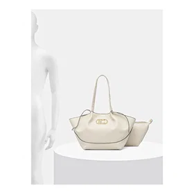 Lola Casademunt Nylon Eco Leather Pockets Tote Bag