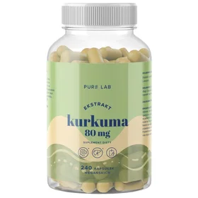 Pure Lab Turmeric 80mg 240 Kapslar
