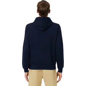 Lacoste Logo Stripe Halv Glidelås Sweatshirt (Herre)