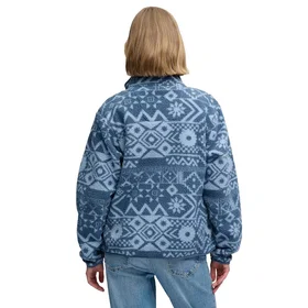 Superdry Outdoor Printed Fleece Full Zip Sweatshirt (Dam)