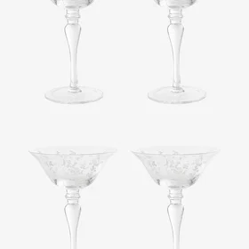 Ellos Home Poetic Cocktail Glass 4-pack