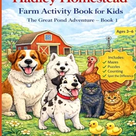Hadley The Adventures of Homestead Aktivitetsbok
