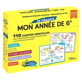 Eyrolles Mon Année De 6e Cartes Mentales 110-Card 2416021362