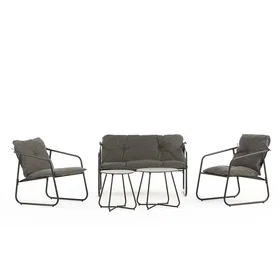Siediti Salon Set avec Canapé, 5 Pièces