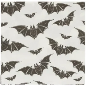 Festive Halloween Fladdermöss Pappersservetter 33x33cm 2