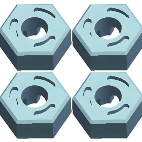 WLtoys WL0214 Hex Wheel Carrier (4)