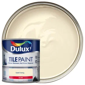 Dulux Tile Paint Iced Ivory 0.6L