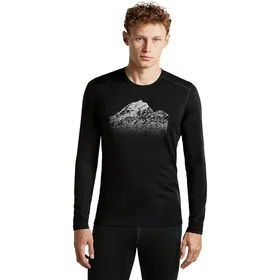 Icebreaker 200 Oasis Rising Light Base Layer Long Sleeve (Men's)