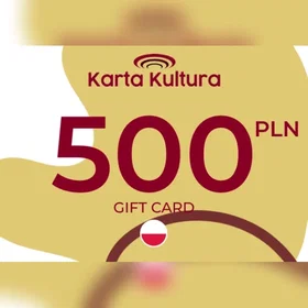 Karta Kultura Gavekort 500 PLN
