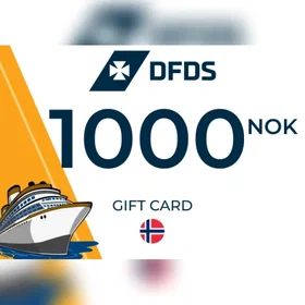 DFDS Gavekort 1000 NOK