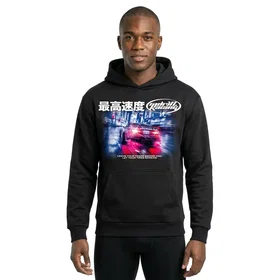 Mister Tee Drift Racing Hoodie (Herr)