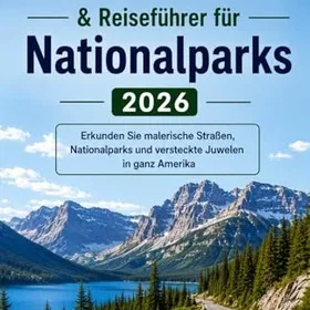 Amerika-Straßenatlas & Reiseführer für Nationalparks 2026