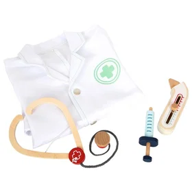 Small Foot Doctor's Coat Play Set