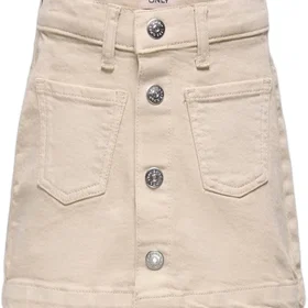 Kmgamazing Denim Bomuldsnederdel