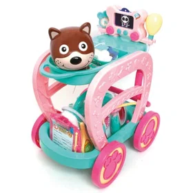 Zoo Troop Vet Cart Rosa 759020