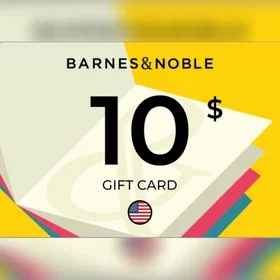 Barnes and Noble Gavekort 10 USD
