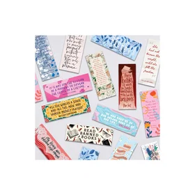 BOOKISHLY Bookmarks Random (pack of 50)