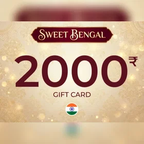 Sweet Bengal Gavekort 2000 INR