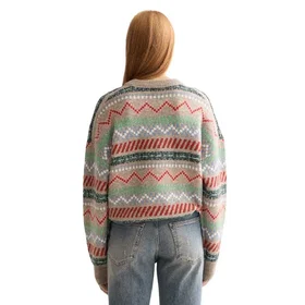 Scotch & Soda Fair Isle Relaxed Fit Sweater (Dam)