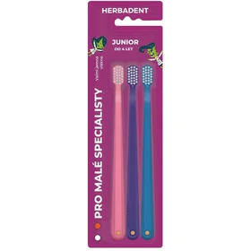 Herbadent Junior Very Soft 4+ år 3pcs