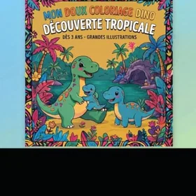 Konges Sløjd Mes Premier Coloriage De Dino Färgläggningsbok
