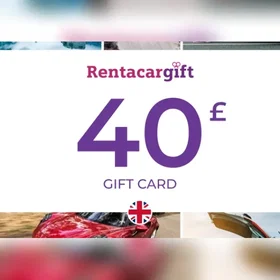 RentacarGift Gavekort 40 GBP