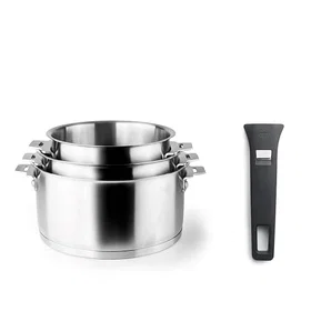Lacor Ensemble de cuisson 3pcs (16cm,18cm,20cm)