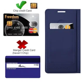 Cadorabo Étui Portefeuille avec Fermeture Magnétique Support et Fente Carte pour