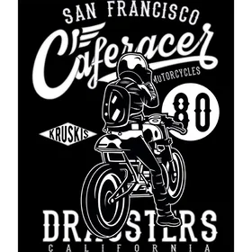 Kruskis Dragsters Kortärmad T-shirt Svart (Dam)