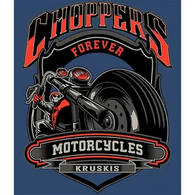 Kruskis Choppers Kortärmad T-shirt (Herr)
