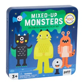 Petit Collage Mixed-Up Monsters Magnetiskt Lekset 5055923790106