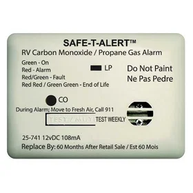 SAFE T Alert 270-25741WT Carbon Monoxide Alarm
