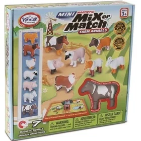 Malblo Magnetic Mini Farm Animals Set 5-Piece 62333