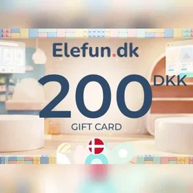 Elefun.dk Gavekort 200 DKK