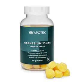 Kronans Apotek Magnesium Tropisk Frukt 60 Gummier