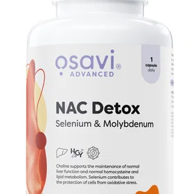 Osavi NAC Detox Selenium Molybdenum 120 Capsules