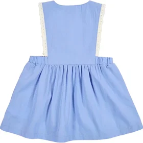 By Green Cotton Müsli Kevät pinafore mekko puuvilla (Jr)