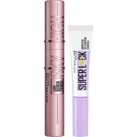 Maybelline Lash Sensational Sky High Mascara Black + Garnier Micellar Cleansing 