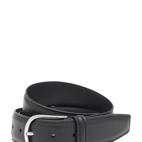 Anderson Classic Tan Stitched Belt Black