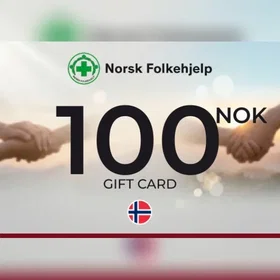 Norsk Folkehjelp Donation Gavekort 100 NOK