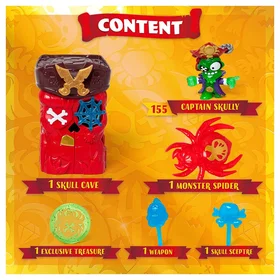 Piratix Secret Skull Cave Playset
