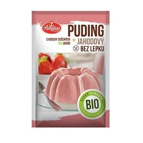 Amylon Jordgubbspudding Glutenfri Organisk 40g