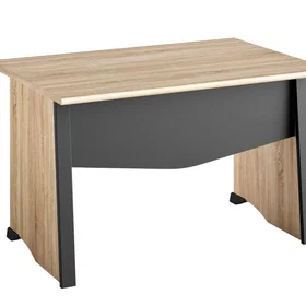 Gami Bureau Effet Bois 120cm