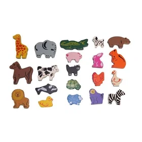 Primi Wooden Animal Set PP1072