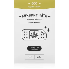Konopný CBD Värmande Plåster