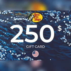 Bass Pro Shops Gavekort 250 USD