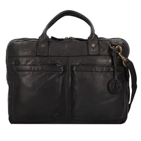 Harbour 2nd Urban Poets Mallette (Cuir, 50 cm, Noir)