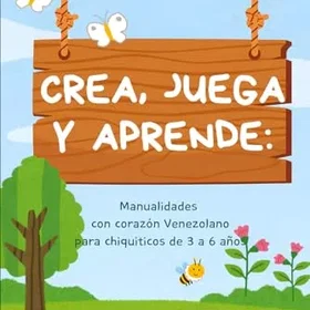 Manualidades Crea, Juega y Aprende con Corazón Venezolano för barn